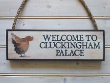 Chicken sign cluckingham for sale  WISBECH