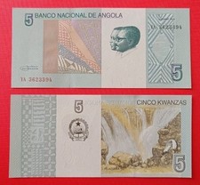 Angola fds banknote usato  Vieste