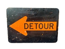 Vtg detour traffic for sale  Atlanta