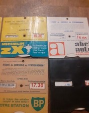 Disque horodateur vintage d'occasion  Lusignan