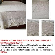 Coperta matrimoniale antica usato  Blufi