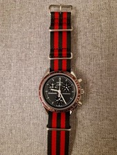 Moonswatch mod steel for sale  HYDE
