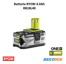 Ryobi rb18l40 batteria usato  Spadola