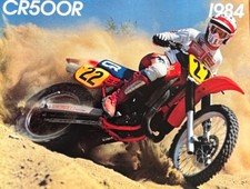 1984 honda cr500r d'occasion  Expédié en Belgium