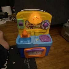 Geladeira de cozinha Fisher Price Laugh & Learn formato bilíngue espanhol inglês, usado comprar usado  Enviando para Brazil