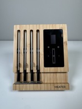 Termômetro de carne inteligente MEATER Block WiFi 4 sondas – Testado, churrasqueira OSC-MT-MB01 comprar usado  Enviando para Brazil