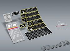 Usado, KIT COMPLETO ADESIVI STICKER MOTORE per FIAT TIPO E TEMPRA comprar usado  Enviando para Brazil