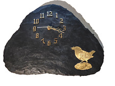 Wanduhr schiefer vogel gebraucht kaufen  Frauenberg, Ruschberg, Rückweiler