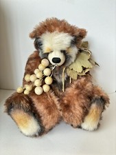 RARO Urso Panda Vermelho por Red Land Bears “Orchard” Edição Limitada #19/35 Com Etiqueta 14” Ht comprar usado  Enviando para Brazil