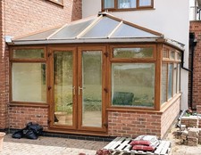 Golden oak upvc for sale  NOTTINGHAM
