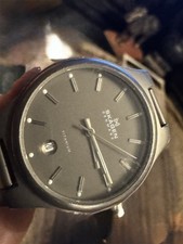 Relógio analógico Skagen Dinamarca masculino 105LTX fino titânio cinza 34mm quartzo 7 3/4" comprar usado  Enviando para Brazil