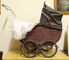 Carrozzina giocattolo vintage usato  Portomaggiore