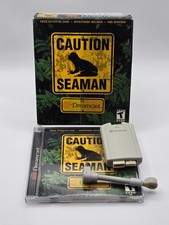 Seaman (Sega Dreamcast, 2000) Novo na caixa com microfone testado comprar usado  Enviando para Brazil