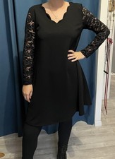 Robe noir évasé d'occasion  Limoges-