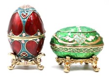 Fine enamelled faberge for sale  LEEDS
