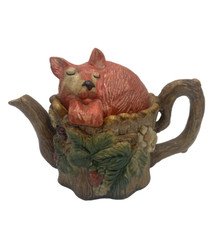 Vintage majolica teapot for sale  Minneapolis