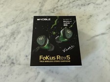 Monitores intra-auriculares (IEMs) Bluetooth 5.4 Noble Audio FoKus Rex5 True Wireless (TWS) comprar usado  Enviando para Brazil