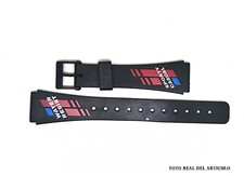 REPLACEMENT VINTAGE ORIGINAL  WATCH BAND CASIO F-23WD-1B, QW.586, AÑO 1984., usado comprar usado  Enviando para Brazil