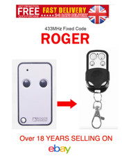 Roger remote control for sale  FILEY