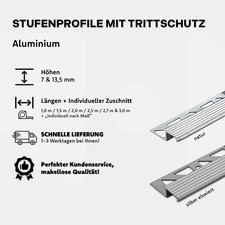Stufenprofil treppenprofil ger gebraucht kaufen  Westerburg