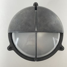 BTC Davey Lighting 7427 Latón Mampara Luz Aplique Pared Protector Párpados Esmerilado segunda mano  Embacar hacia Mexico