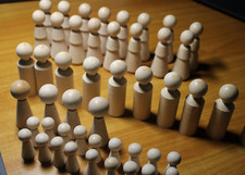 Als bastelset holzfiguren gebraucht kaufen  Deutschland