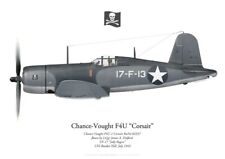 Print f4u corsair d'occasion  Ribécourt-Dreslincourt