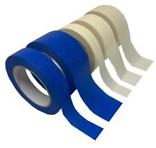 Rolo de fita adesiva profissional 50M 50/25/38mm pintura automotiva carro azul comprar usado  Enviando para Brazil