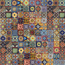 Piastrelle mosaico messicane usato  Roma