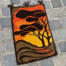 Wandteppich wandbehang 60er gebraucht kaufen  Nürnberg