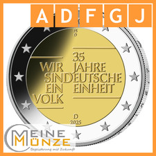 Euro münze 2025 gebraucht kaufen  Berlin