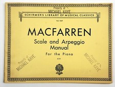 Macfarren scale arpeggio for sale  Delray Beach