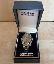 Seiko 6119-8083 21 joias vintage década de 1971 relógio de pulso automático Japão na caixa comprar usado  Enviando para Brazil