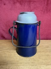 Vintage blue enamel for sale  KING'S LYNN