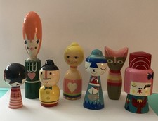 Lot hand painted for sale  Douglas