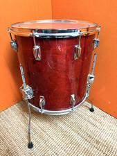 Vintage Tama Superstar 16“ Floortom Cherry Red comprar usado  Enviando para Brazil