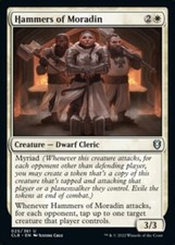 * Estado Perfeito * Martelos De Moradin-comandante Legends: baidur's Gate (U) - Mtg, usado comprar usado  Enviando para Brazil