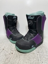 Bota de Snowboard Feminina K2 Kat BOA Renda Tamanho 5 Preta Roxa comprar usado  Enviando para Brazil