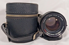 Lente de montagem Canon FD nFD 50mm F/1.4 Prime FD com tampas de lente., usado comprar usado  Enviando para Brazil