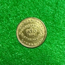 Advertising farthing token for sale  FALKIRK