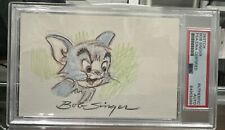 JERRY: Tom e Jerry esboço de desenho original assinado por Bob Singer PSA DNA comprar usado  Enviando para Brazil