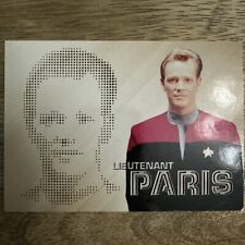Cartão Star Trek Phaser Cut Robert McNeil como tenente Paris PC26 091/100, usado comprar usado  Enviando para Brazil