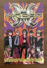 Cómic FIRMADO AUTOGRAFIADO Banda HINDER con los 5 miembros de la banda Take To Limit, usado segunda mano  Embacar hacia Argentina