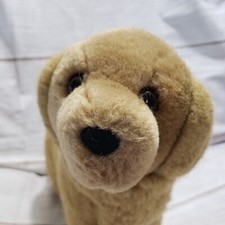Douglas Golden Retriever Cachorro Pelúcia Bicho de Pelúcia Etiqueta Verde Vintage Mini 9 Polegadas comprar usado  Enviando para Brazil
