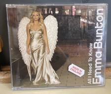 Emma Bunton - All I Need to Know (CD, 2007) 2 TRK Single UK  EXCELLENT, usado comprar usado  Enviando para Brazil