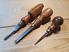 Vintage wooden handled for sale  SWANSEA