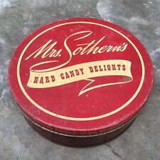 Lata de doces feita em casa Mrs Sothern's Woodhaven New York lata de doces vintage, usado comprar usado  Enviando para Brazil