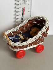 Kleiner puppen korbwagen gebraucht kaufen  Deutschland