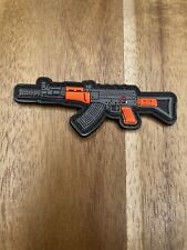 AK47 PVC Patch Hook Loop Airsoft Tactical Morale Russian Polytech Assault Rifle comprar usado  Enviando para Brazil