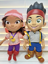 2PÇS BONECAS DISNEY JR JAKE & THE NEVERLAND PIRATES FALANDO JAKE IZZY TESTADAS (N) comprar usado  Enviando para Brazil